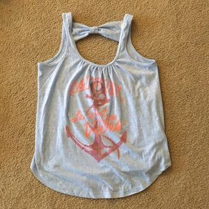 Blue/gray tank top from Ardene